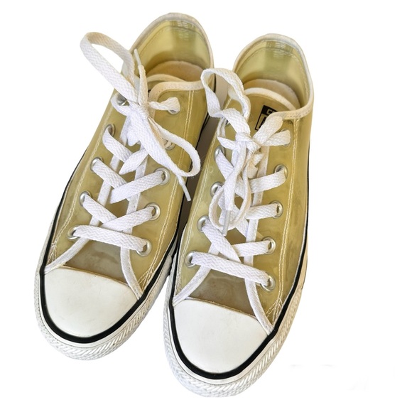 Converse Shoes Womens All Star Sneaker Rubber Clear Invisible Casual Sneaker - Picture 3 of 9